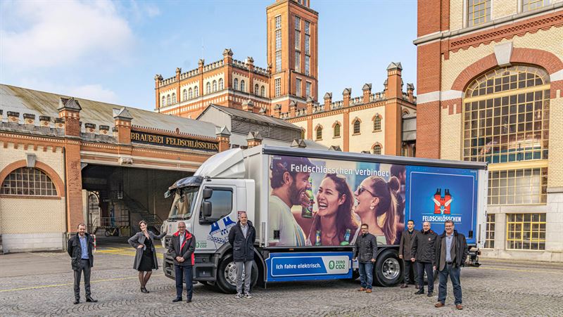 Renault Trucks and Carlsberg Beer Group Together Towards Carbon Neutral Distribution