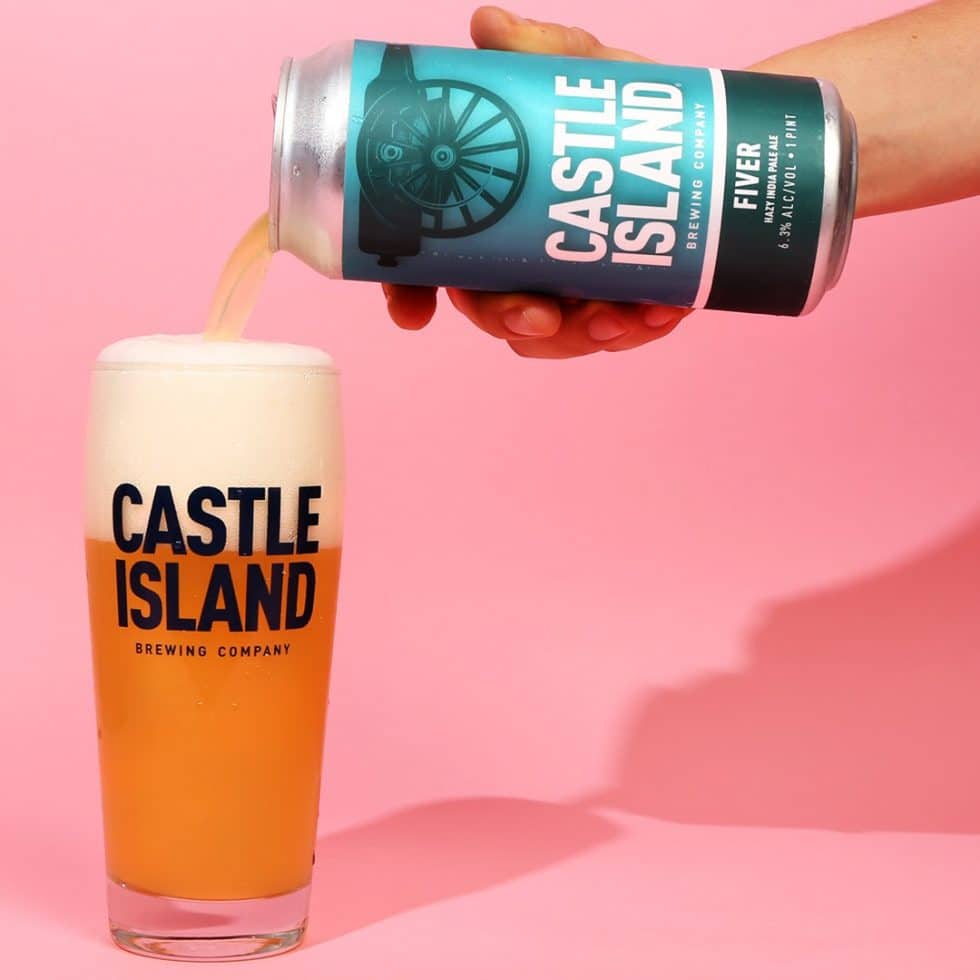 This Beer Gives Back Castle Island Brewing Launches Fiver Initiative