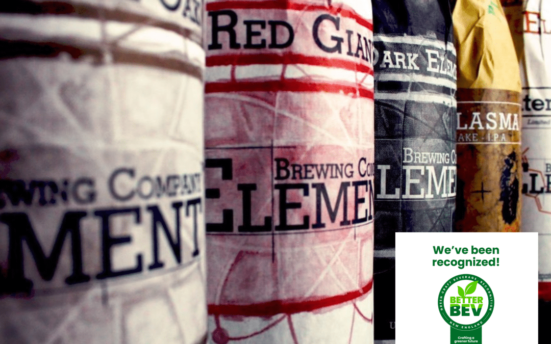 Element Brewing and Distilling Recognized as Green Beverage Producer
