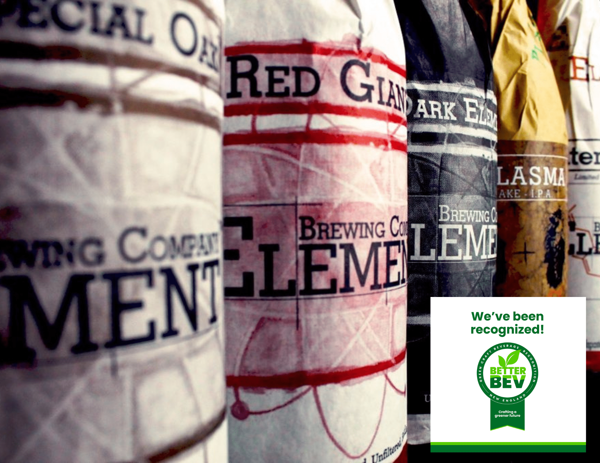 Element Brewing and Distilling Recognized as Green Beverage Producer