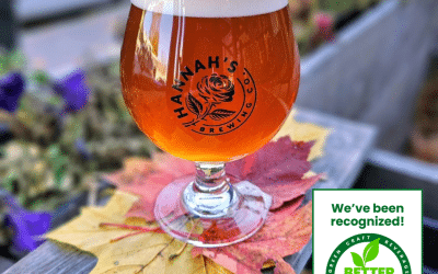 Hannah’s Brewing Earns Green Brewery Recognition from BetterBev
